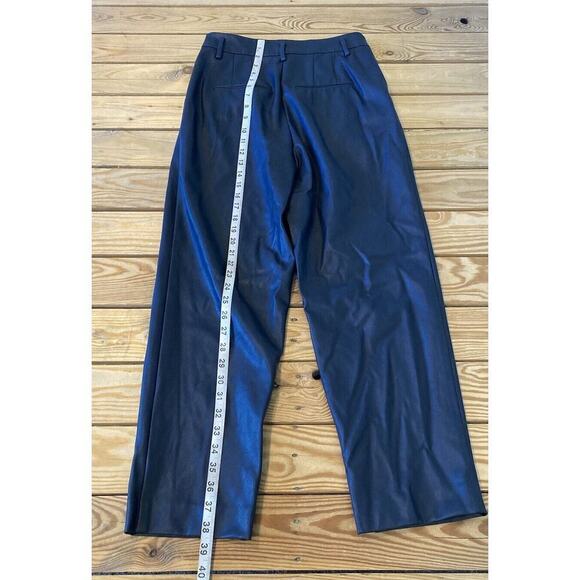Ann Taylor Faux Leather Pants Size 2 Women’s Black - Picture 5 of 8